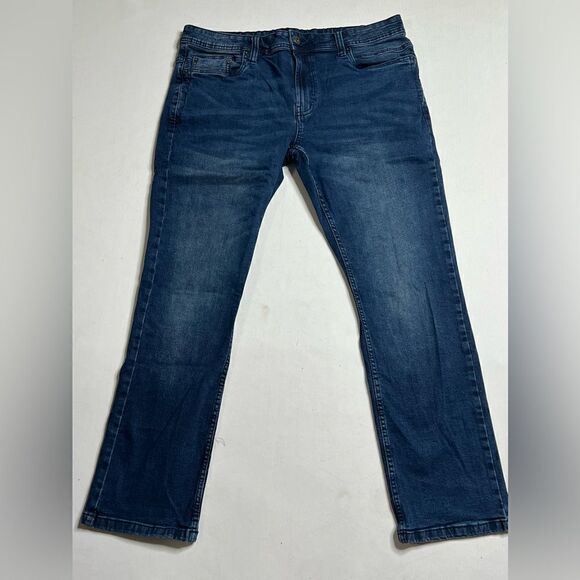 Kenneth Cole New York | Men’s Slim Fit Jeans - Picture 1 of 7